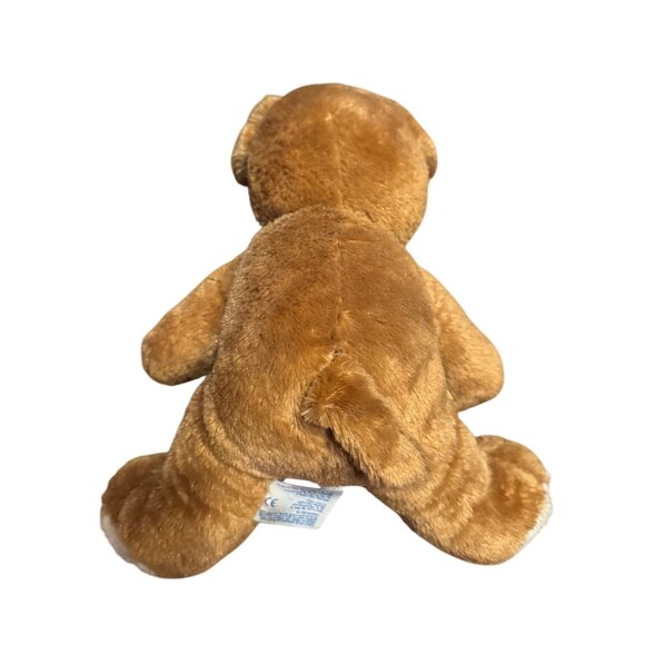Build-A-Bear Workshop Brown Sugar Plush Sitting Brown Dog Stuffed Animal Soft - Picture 3 of 7